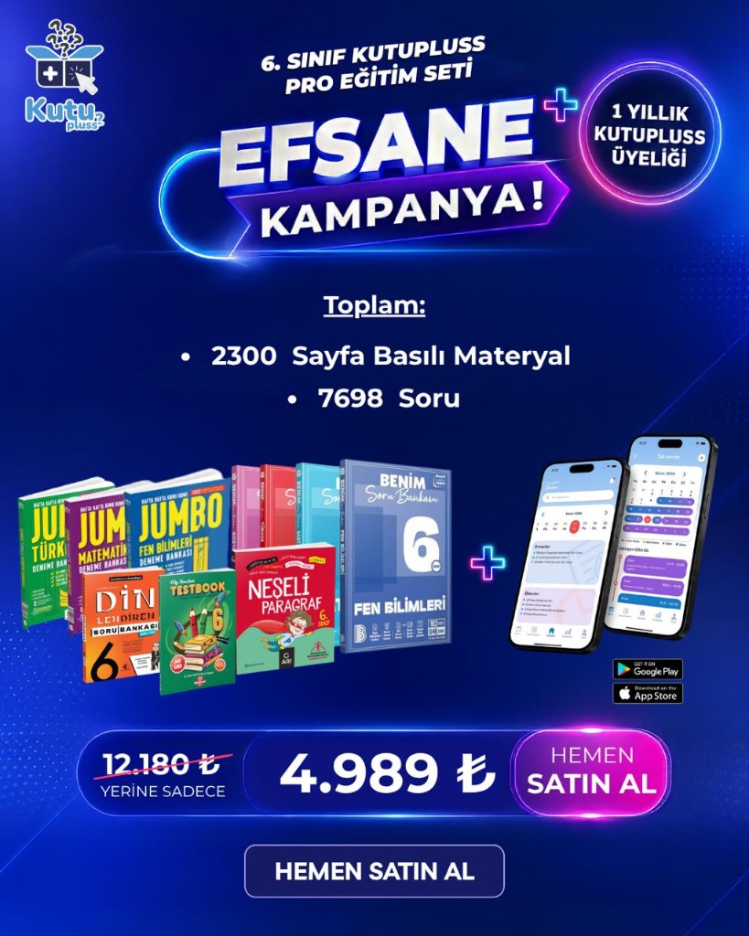6. Sınıf Kutupluss Pro Eğitim Seti