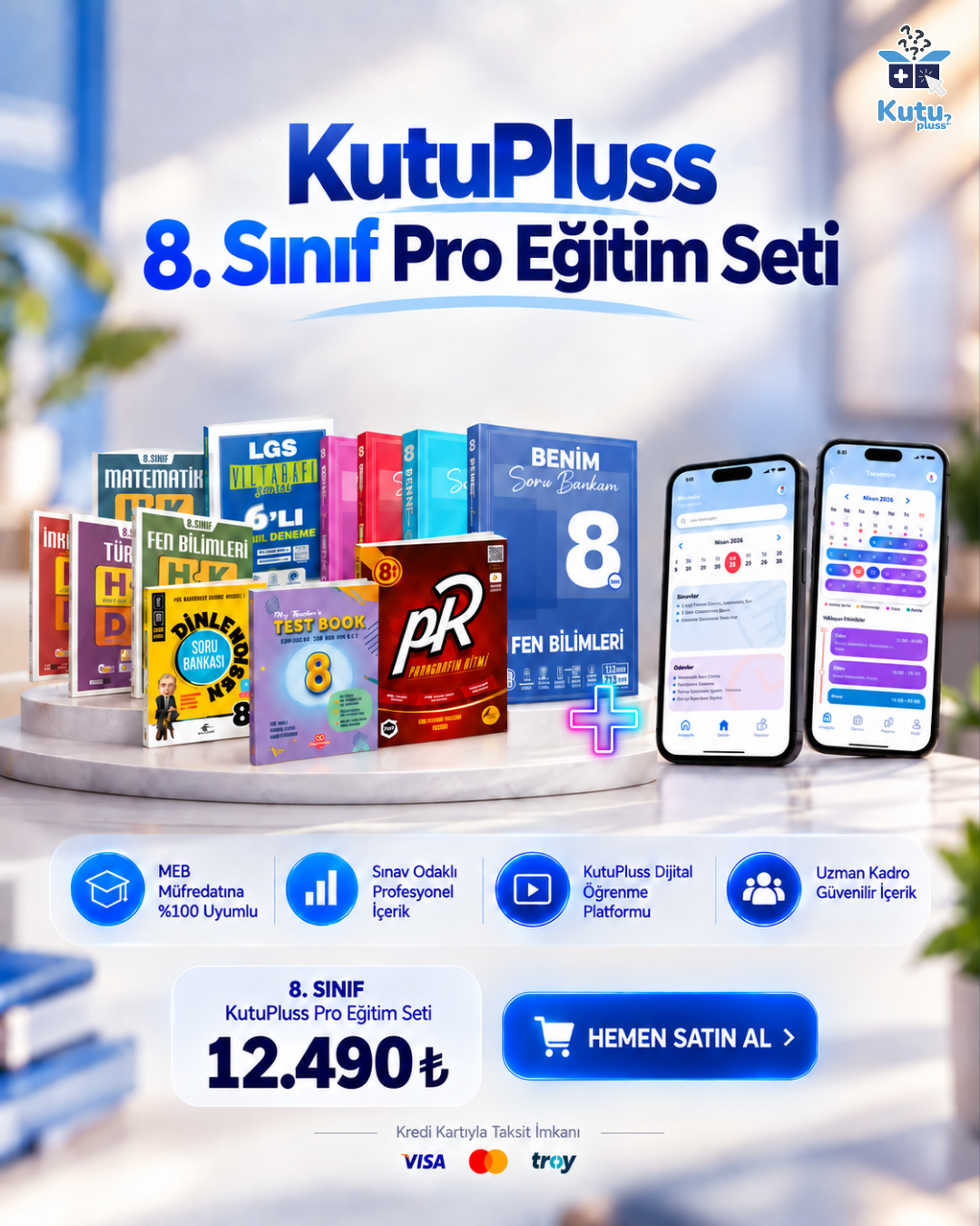 8. Sınıf Kutupluss Pro Eğitim Seti